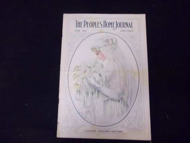 1912 June People's Home Journal Magazine - Great Illustrations & Ads - St 1793