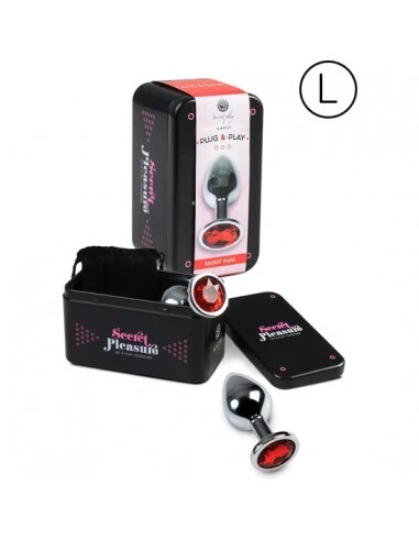 Plug Anal L - Rojo