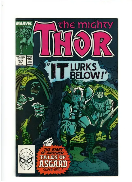 Thor #404 NM- 9.2 Marvel Comics 1989 Tales of Asgard