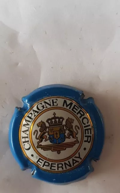 Capsule Champagne Ancienne Mercier Bleue