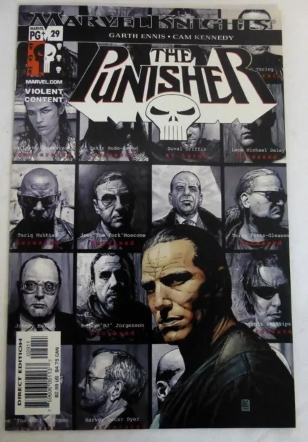 Marvel Knights The Punisher Vol 4 #20, 24, 29 (2003) MINT 10 9.9 9.8 WHITE PAGES 9