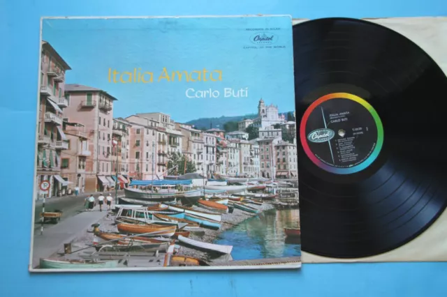 CARLO BUTI "Italia amata" RARO LP ORIGINALE AMERICANO