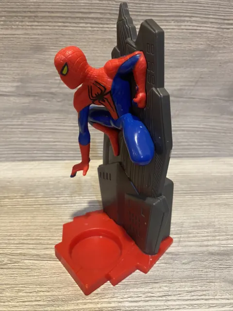 Spiderman Figure plastic Display piece toy 2012 Marvel The Amazing Spider-Man 2