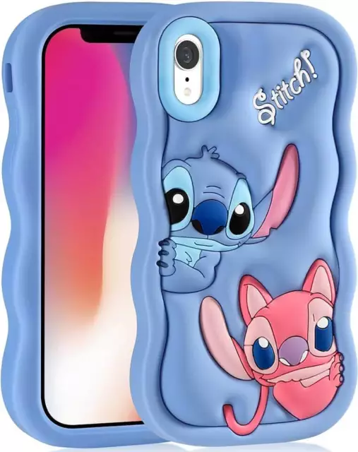 Case for iPhone XR Case Cute Cartoon 3D Character Design Girly Cases for Girls