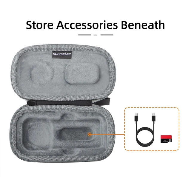 Honbobo Borsa compatibile con Insta360 ONE R 4K/Leica/360 Edition, Custodia Valigetta Borsa di immagazzinaggio Accessori compatibile con Insta360 ONE R 4K/Leica/360 Edition