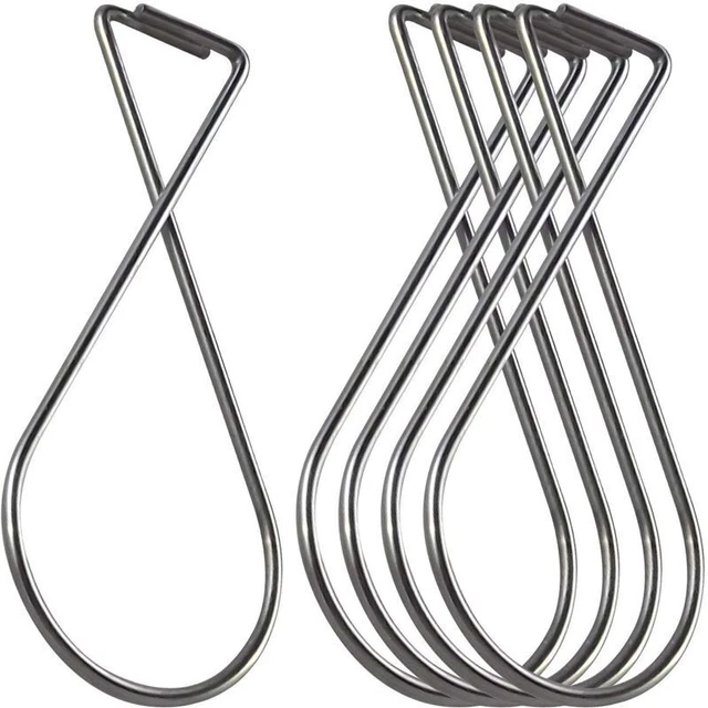 Ceiling Hooks (Set of 100) - Drop Ceiling Clips perfect for Wedding Decorateyy