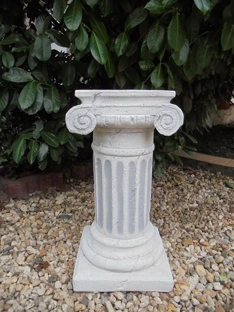 Antike Säule, Sockel, 70 cm, Steinguss, Gartensäule, Figurensockel Steinfigur 2