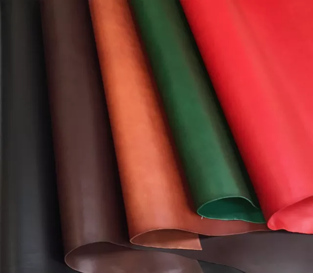 Walpier Buttero Veg Tan Leather, A Size Panels,2.6-2.8 mm Thick Firm 5 Colours