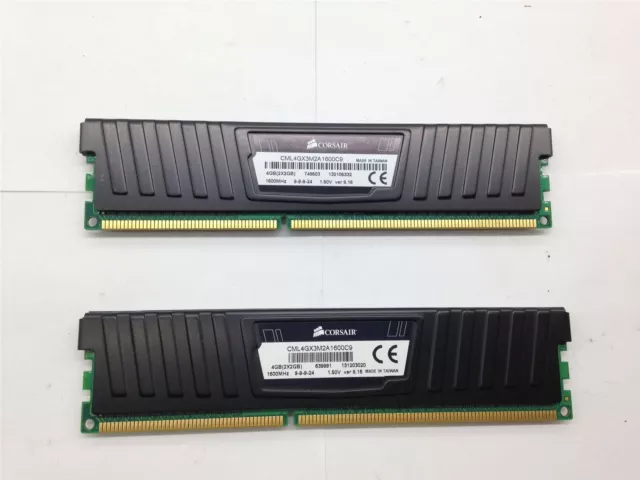 Corsair Vengeance DDR3 4GB (2x2GB) 1600MHz CML4GX3M2A1600C9 Occasion, Testé