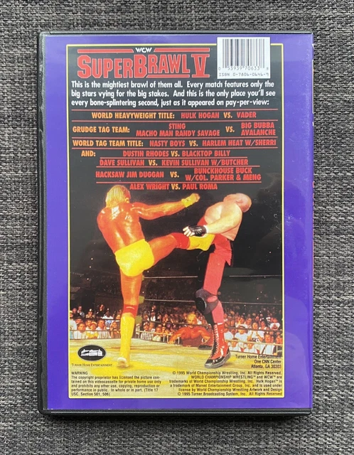 WCW SUPERBRAWL 1995 Wrestling DVD WWE WWF AEW ECW EUR 25,60 - PicClick IT