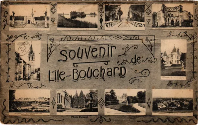 CPA Souvenir de Lile BOUCHARD (253497)