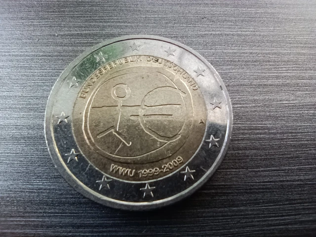 2 Euro Münze Bundesrepublik Deutschland Wwu 1999 Bis 2009 Wert picclick.de