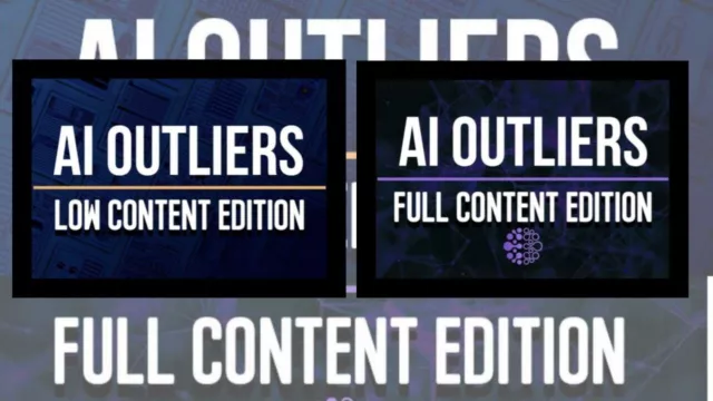 Self Publishing AI OUTLIERS Full Contente + Low content edition - Riccardo Mazza