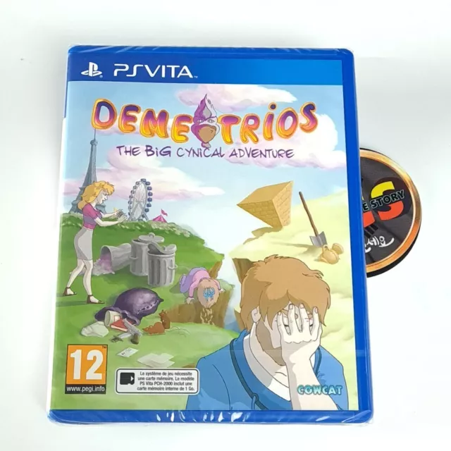 Demetrios The Big Cynical Adventure PSVITA Game in FR-UK-DE-IT-SP Red Art Games