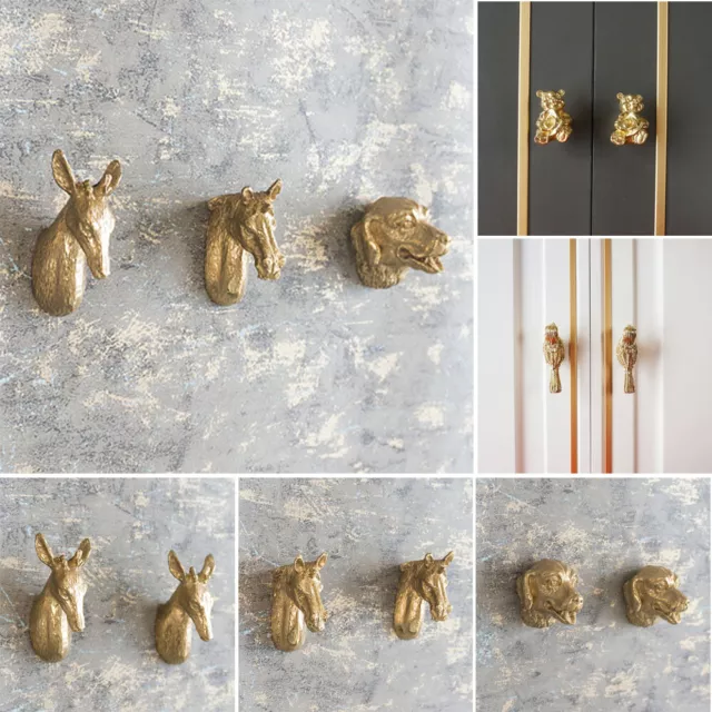 Unique Animal Knob Dresser Cabinet Knob Closet Wardrobe Door Handle Drawer Pull