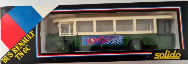 SOLIDO 1/43 - Bus Renault TN 6C 10ème anniversaire musée de l'air Le Bourget,