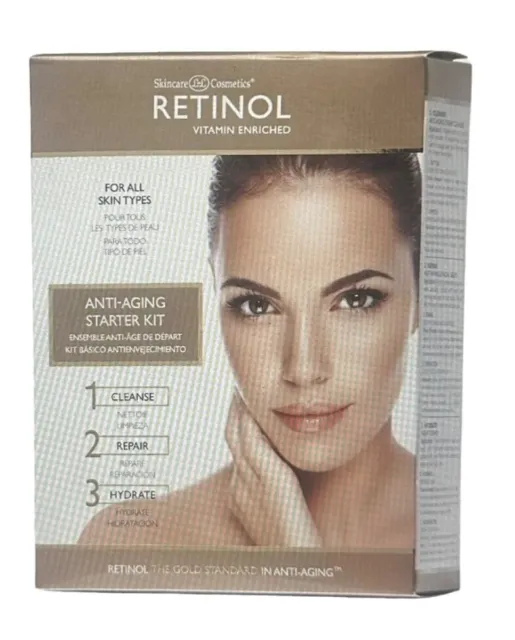 NEW Anti-Aging Starter Kit by Retinol Multi-action cream to restore & replenish
