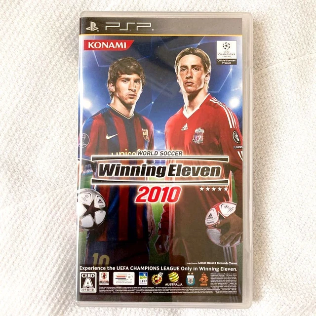F22 Winnigeleven 2010 Winning Eleven Pes PSP UMD Soccer Game Esports Japan a1