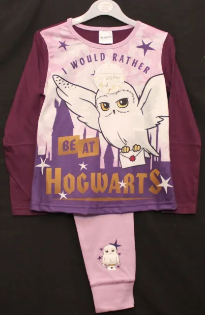 Pigiama Harry Potter ragazza / viola e lilla HEDWIG PIJ The Owl taglie 5-12 anni 12