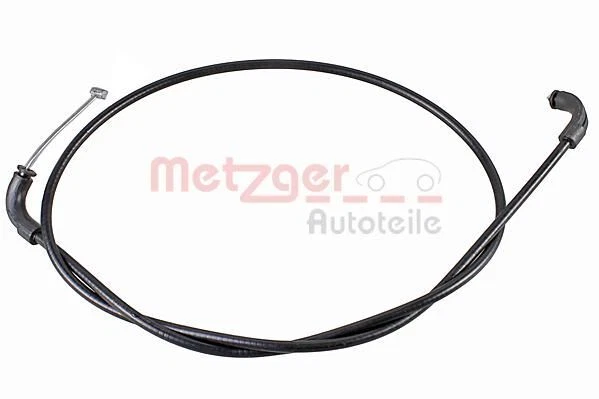 METZGER Tirette de capot moteur 3160057 centre, Compartiment moteur