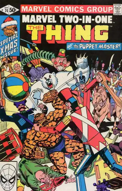 Marvel Two-In-One #74 FN; Marvel | the Thing Christmas Issue - we combine shippi
