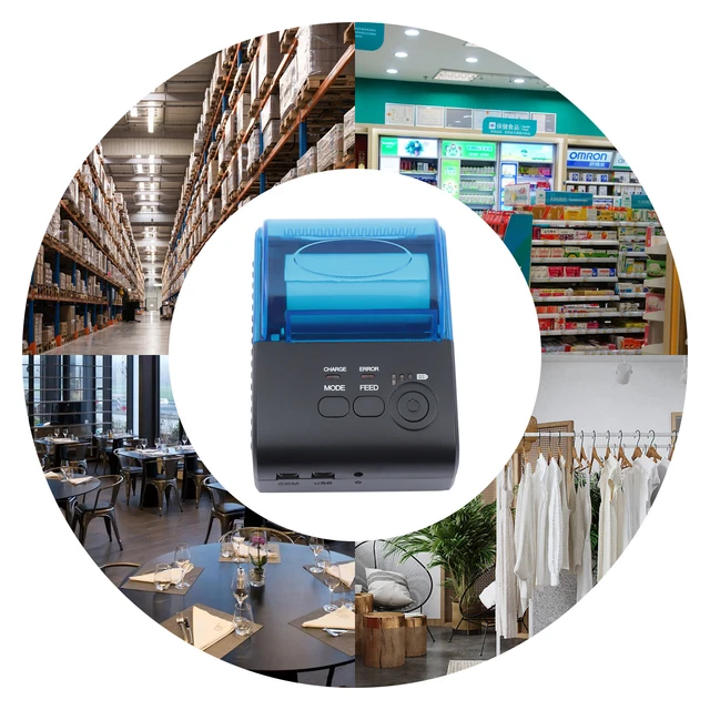 Bluetooth POS Thermal Receipt Printer For Resteraunt Receipt Thermal Machine
