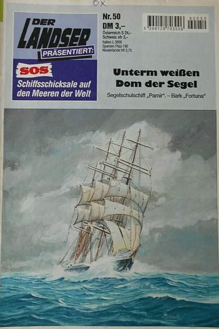 Der Landser  SOS Nr.50 "Unterm weißen Dom der Segel"