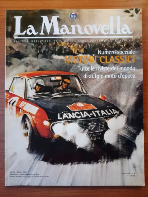 La Manovella  N° 8 Ottobre 1999 Numero Speciale Motori Classici