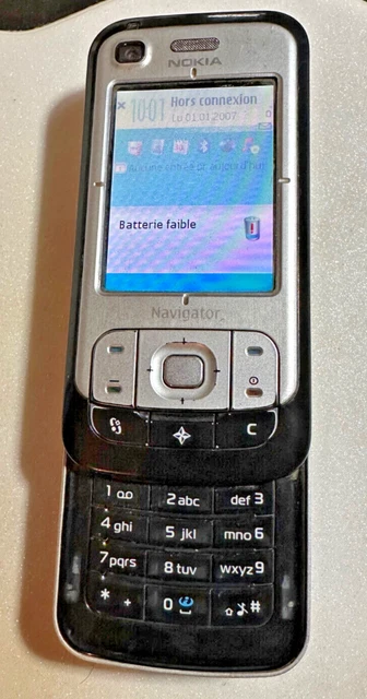 Nokia 6110 Navigator Blanc - Débloqué Toutes Réseaux, Occasion En Bon état | Vintage