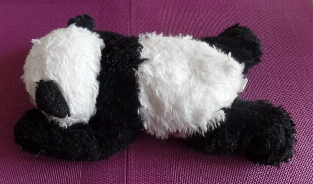 B16G / doudou peluche panda couché ZOO DE BEAUVAL