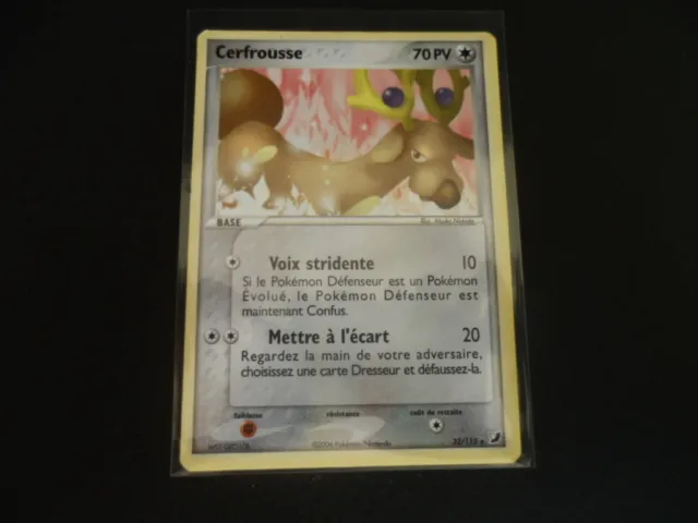 Carte pokemon Cerfrousse 32/115 – Rare – Bloc EX Forces cachées - VF TBE