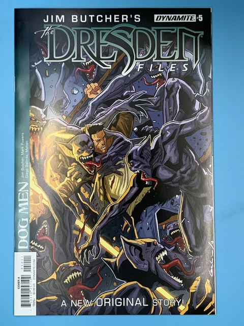 The Dresden Files Jim Butcher #5 Comic Dynamite Dog Men
