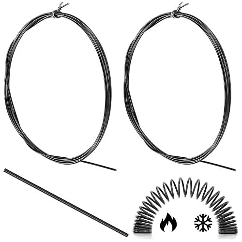 2 Pcs 5 Feet Shape Memory Nitinol Wire 1.0 mm 40° C (18ga 104 °F) Pre Trained