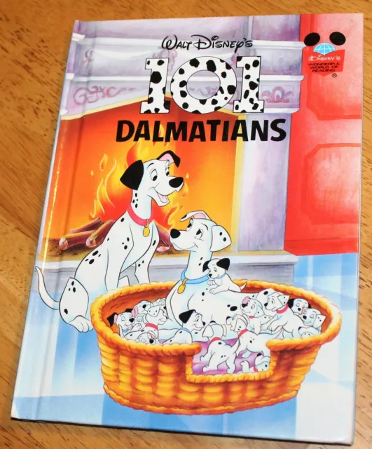 Disney Wonderful World of Reading: WALT DISNEY'S 101 DALMATIANS  Hardcover - GUC
