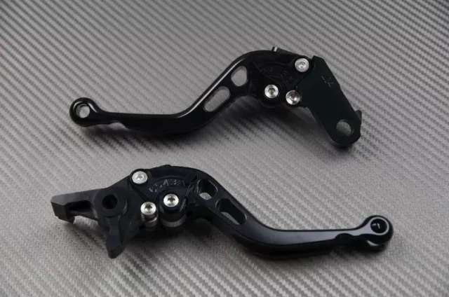 CNC Leve corte Freno Frizione FULL BLACK YAMAHA MT-07 FZ-07 TRACER MT 07	2016-17