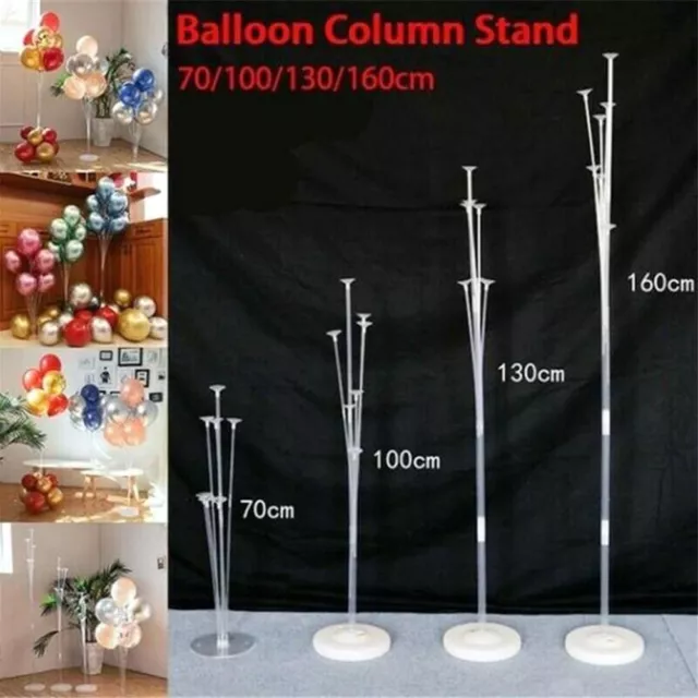 Decoration Baby Shower Balloon Support Base Tube Sets Column Stand Rack