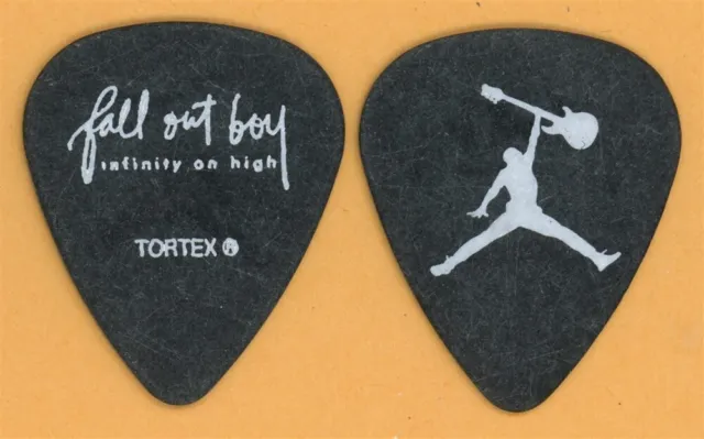 Fall Out Boy 2007 Infinity on High concert tour Pete Wentz stage Guitar Pick