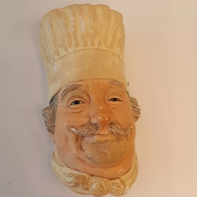 Bossons Magical Models England The Chef Face Head Chalk Ware Figurine 1969