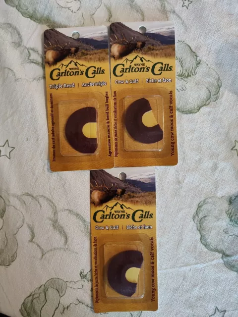 Wayne Carlton's Calls: Cow & Calf Biche et faon # 70184 BRAND NEW