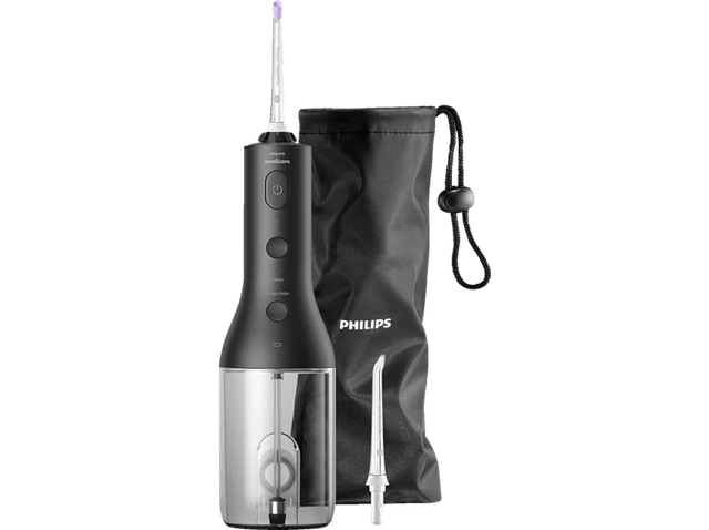 PHILIPS Sonicare HX3806/33 Power Flosser 3000 Munddusche Schwarz
