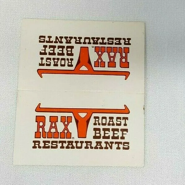 Vintage 1970's RAX Restaurant ROAST BEEF Sandwich Food Redemtion Card Coupon
