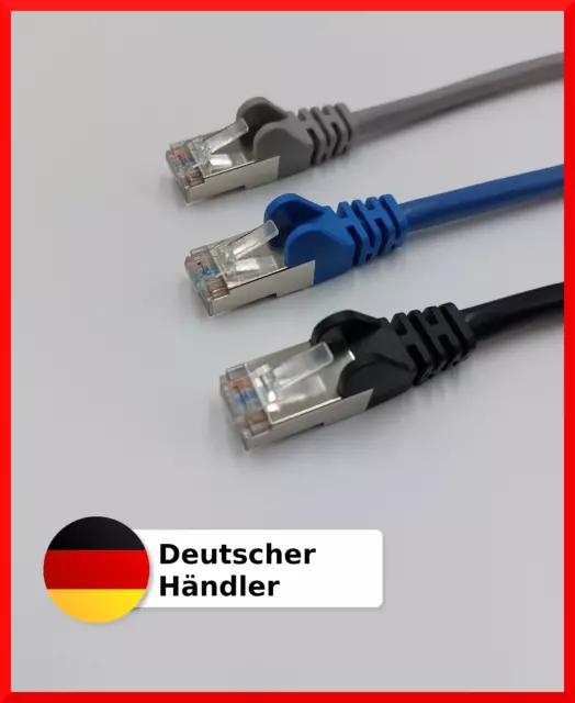 Netzwerkkabel Patchkabel RJ45 LAN DSL Ethernet Kabel 1m - 30m  BELKIN Markenware