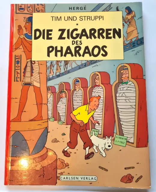 Tim und Struppi Die Zigarren des Pharaos  ungelesen Carlsen 1972 2651