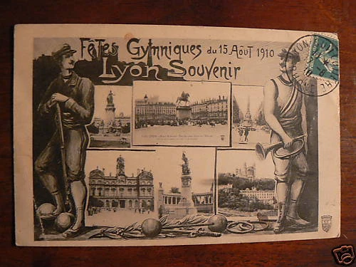 Montmirail Fete De Gymnastique Du 3 Juillet 1910 (lisez le verso