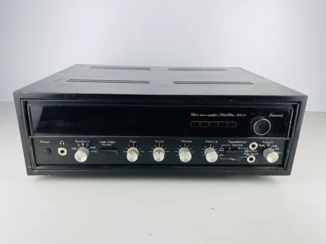 Sansui 5000A Solid State Am / Fm Stereo Tuner Amplifier #Fb7