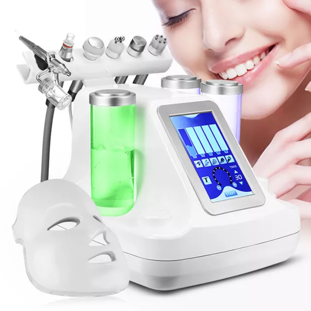 6,7 en 1 Hydro Water dermoabrasion aparato de cuidado facial AquaPeel máquina de belleza