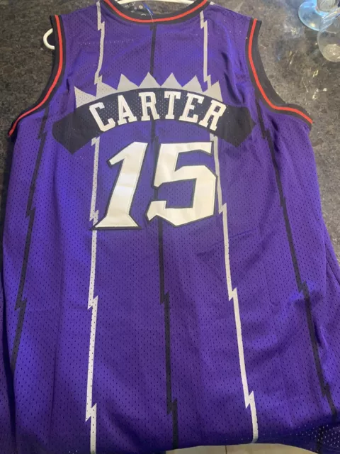 Vince Carter Toronto Raptors XL NBA Basketball Jersey NWT Nike Retro Purple