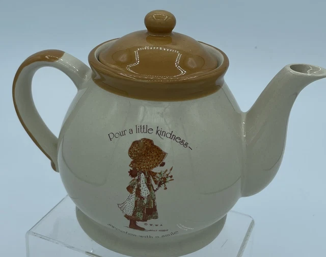 VINTAGE HOLLY HOBBIE Country Living Teapot 9.99 PicClick