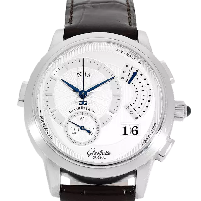 Glashütte Original PanoRetrograph Platinum Limited Edition - 60-01-01-01-06 -...