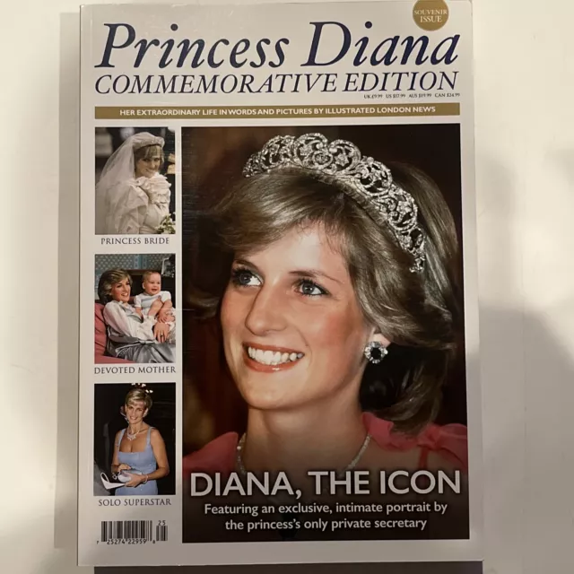 PRINCESS DIANA COMMEMORATIVE Edition Magazine Diana The Icon 34.99